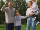 Юрій Горбунов з родиною