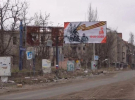 В уничтоженном Бахмуте развешивают пропаганду
