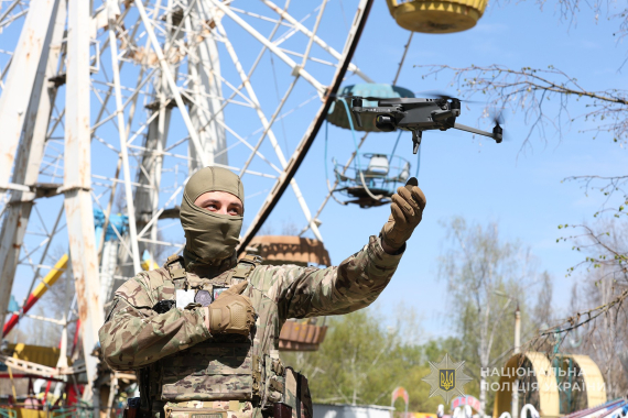 У Запоріжжі поліція буде використовувати дрони