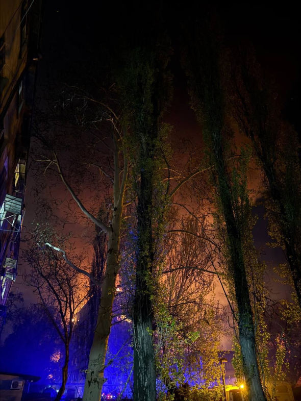 Росіяни обстріляли житловий масив в Одесі