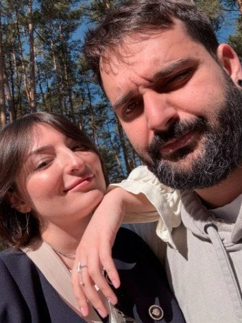 Анастасия Оруджева с любимым