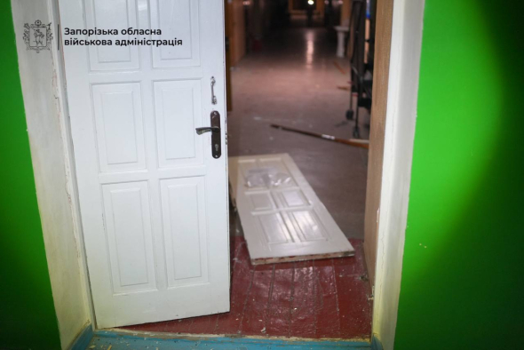 В результате вражеской атаки по Запорожью пострадало учебное заведение