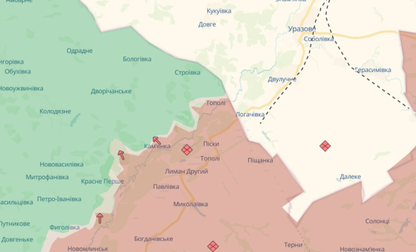 Росіяни просунулись біля Кам'янки