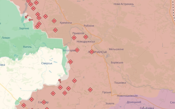 Росіяни просунулись біля Білогорівки