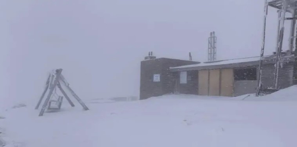 У Карпатах випав сніг