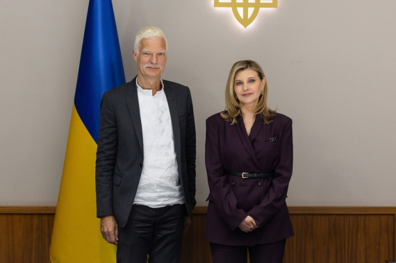 Олена Зеленська зустрілася у Києві з Андреасом Шляйхером