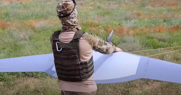 українські військові збили російський безпілотник "Альбатрос М5"