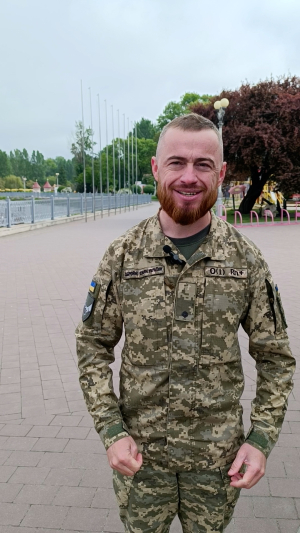У змаганнях також братиме участь молодший лейтенант Андрій Череватий