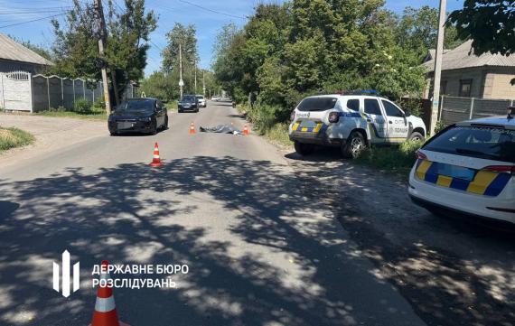 Суддя на мотоциклі збив чоловіка