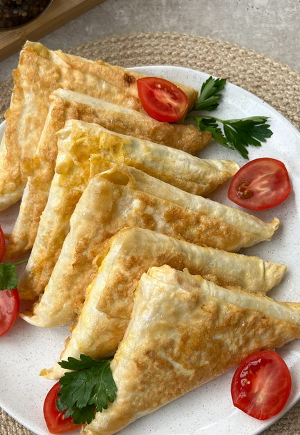 Конвертики з лаваша