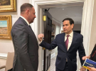 Керівник ОП Андрій Єрмак у рамках візиту до Вашингтона провів зустріч і бесіду з держсекретарем США Марко Рубіо