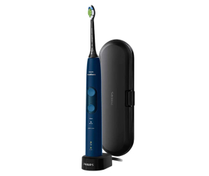 Зубная щетка Philips Sonicare 5100 - технологический подарок отцу для заботы о здоровье. Фото: Philips