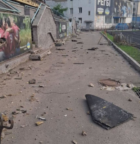 Стадіон Спартак у Києві було ушкоджено