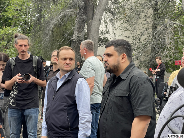 Віце-прем’єр-міністр України Олексій Кулеба та начальник КМВА Тимур Ткаченко