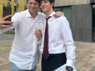 Сергій Притула з сином