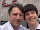 Сергій Притула з сином