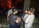 Показали работу спасателей