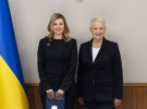 Елена Зеленская на встрече в Киеве