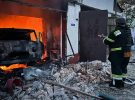 Горів гараж та автомобіль
