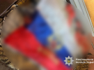 На Вінниччині чоловік загорнувся в російський прапор під час похорону воїна
