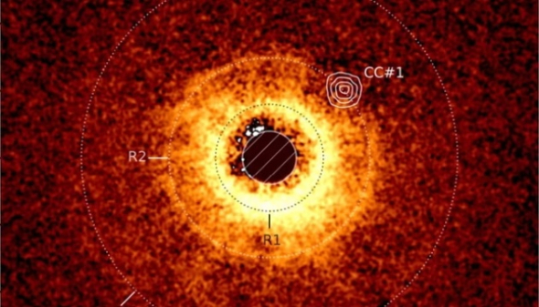 Телескоп Джеймса Уэбба сделал прямые снимки экзопланеты размером с Сатурн