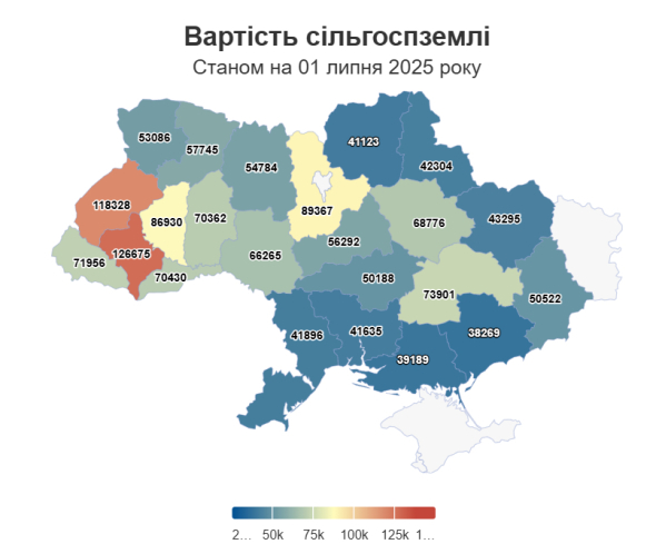 Рынок земли за четыре года: цены выросли на 60%, заключено более 330 тыс. сделок