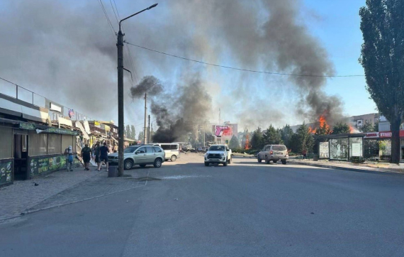 Окупанти завдали авіаудару по центру Добропілля