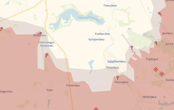 Росіяни просунулися біля Яблунівки