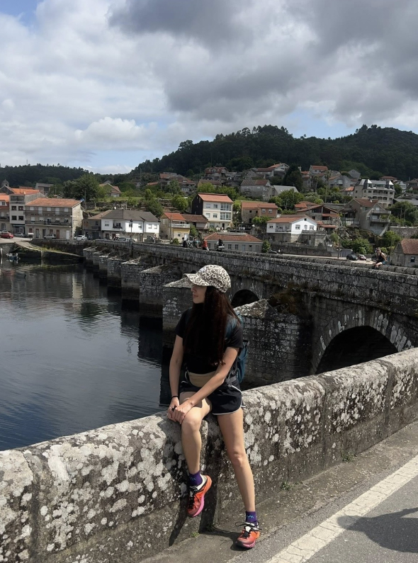 Елена Пинчук за 10 дней преодолела 280 км португальского пути Камино де Сантьяго