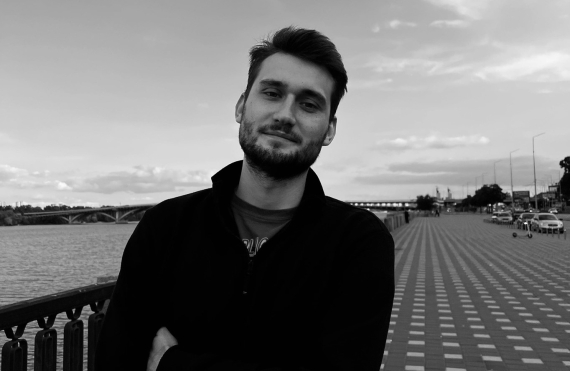 Вадим Яценко - диригент українського хору "Гомін"