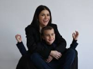Алина Шаманская вместе с сыном 7-летним Артуром