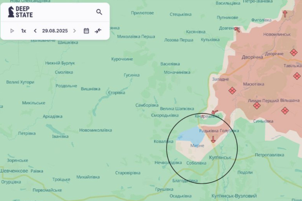 ЗСУ деокупували село Мирне на Харківщині