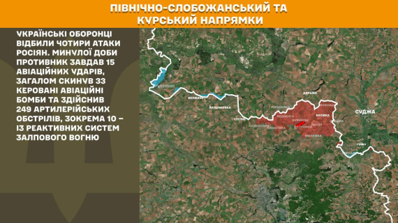ЗСУ відбили 172 атаки ворога