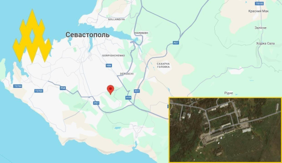 "АТЕШ" розвідали територію навчального центру Чорноморського флоту РФ