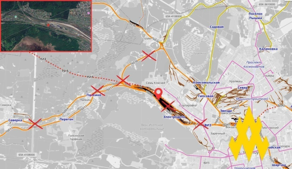 "АТЕШ" парализовал железнодорожный узел под Екатеринбургом