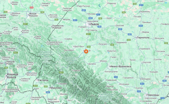 В Україні стався землетрус магнітудою 3 бали