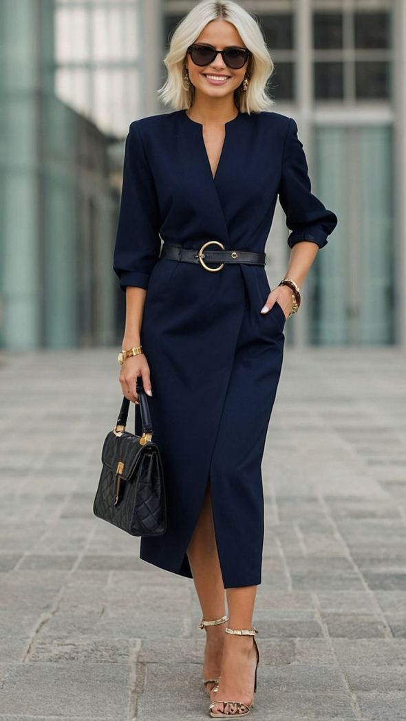 Український дизайнер Андре Тан радить восени обирати універсальні елементи офісного гардеробу - класичні брюки, сукні, блузи, жакети та черевики на низьких підборах - які легко комбінуються, підкреслюють індивідуальність і поєднують комфорт зі стилем