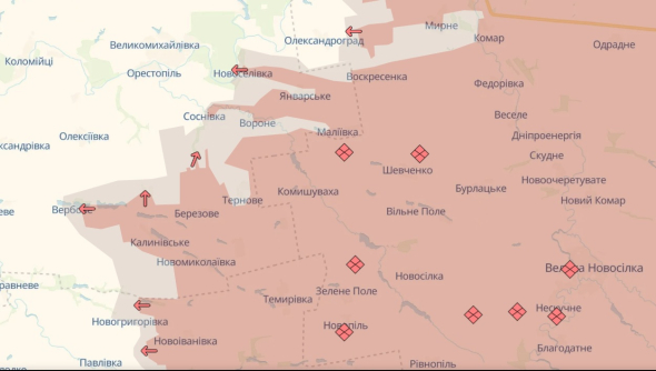 ВСУ зачистили четыре населенных пункта на Днепропетровщине