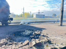 Спасатели ликвидировали пожар после атаки дронов в Шостке