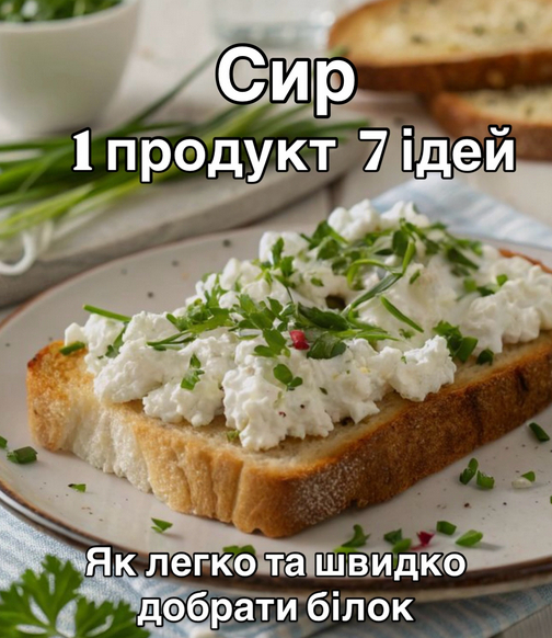 Сніданки з сиру, які надихають готувати: сім смачних ідей