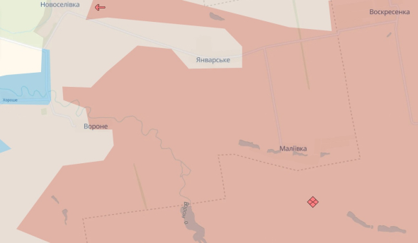 Россияне имели успех возле Вороного