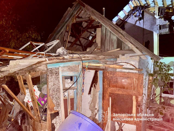 Наслідки російської атаки на Запоріжжя