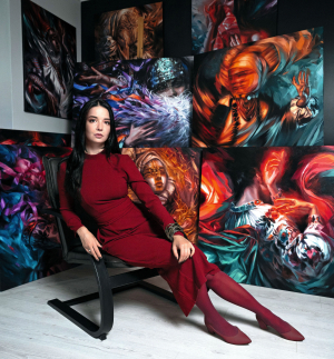 Марта Пітчук 32 роки, художниця Народилася 22 лютого 1993 року в Івано-Франківську. Закінчила Косівський інститут прикладного та декоративного мистецтва Львівської національної академії мистецтв і Українську академію друкарства у Львові. Понад 10 років тому започаткувала серію картин із зображеннями мотанок, одягнених у жіночі строї різних регіонів України. Серія налічує більш як 100 картин. Брала участь у багатьох виставках в Україні та за кордоном. Її картини зберігаються у приватних колекціях Великої Британії, Німеччини, Чехії, Італії, Австрії, Франції, Люксембургу, Польщі, Аргентини, США, Канади. Заміжня. Чоловік – Юрій Пітчук – художник. Виховують доньку Меланію. Живе в Івано-Франківську