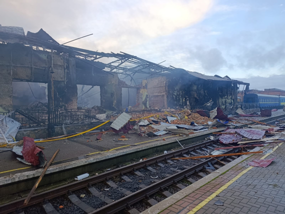 Ворог атакував залізничну інфраструктуру України