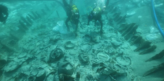 Під водою біля Майорки знайшли римський корабель із вантажем вина та олії