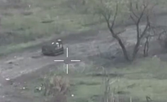 В ДШВ показали подрыв логистического маршрута