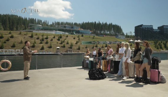 Кадри з п'ятого епізоду "Холостяка"