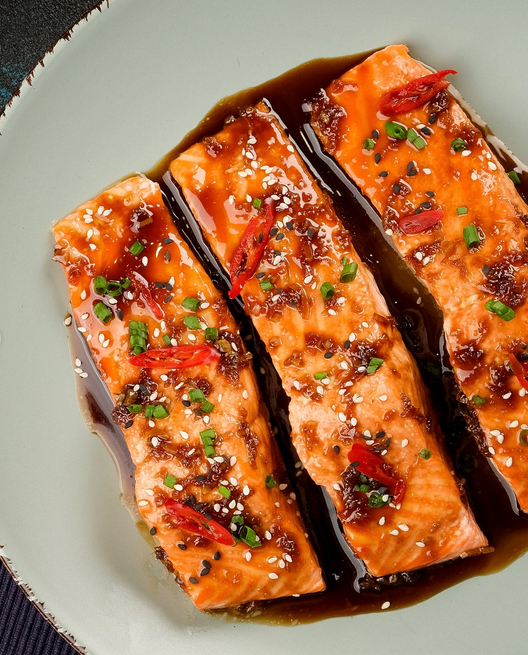 Семга в имбирно-соевом соусе: готовим постное блюдо, как в ресторане
