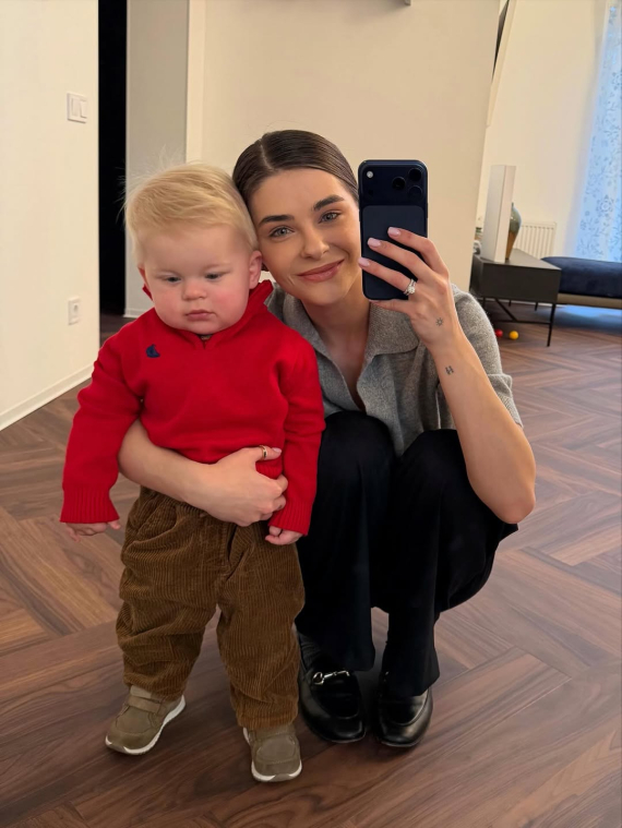 Екатерина Остапчук поделилась семейным контентом