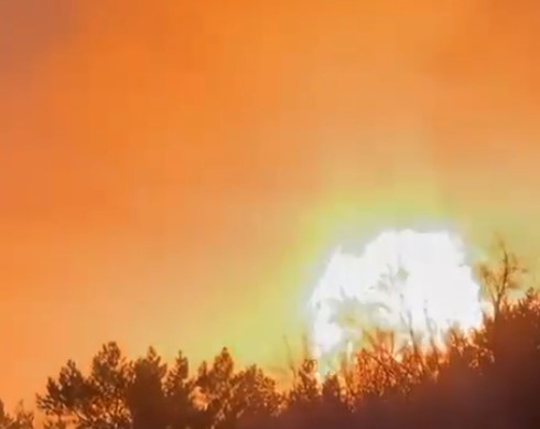 У передмісті Омська вибухнув газопровід 